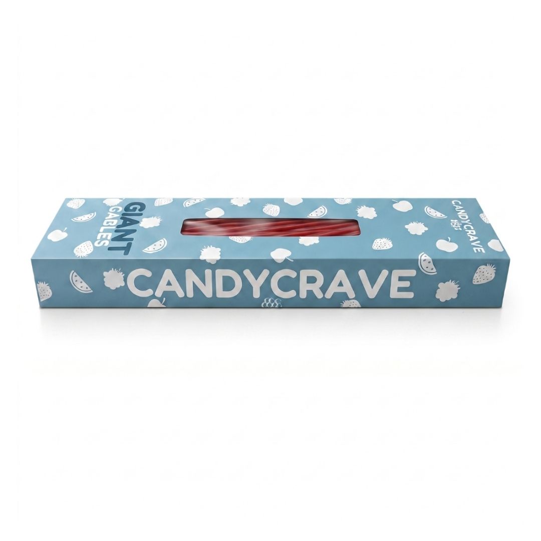 Candycrave Giant Strawberry Cables 6kg