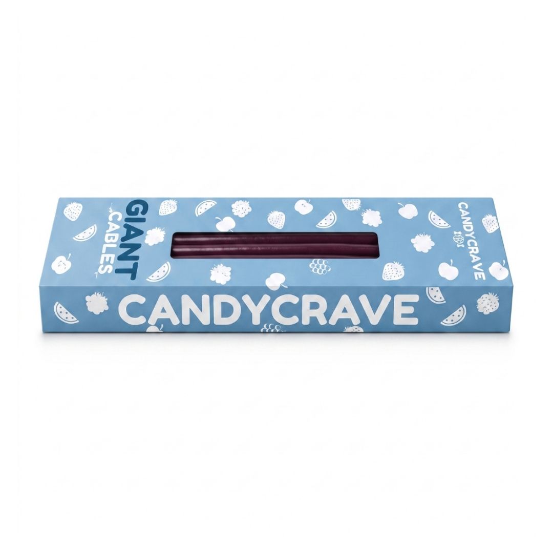 Candycrave Giant Blackcurrant Cables 6kg
