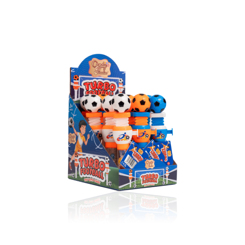 Candy Paradise Turbo Football Toy With Candy 12x10g