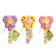 Load image into Gallery viewer, Candy Paradise Butterfly Fan Toy With Candy 12x10g