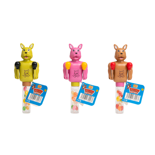 Candy Paradise Boxing Kangaroo Toy With Candy 12x10g