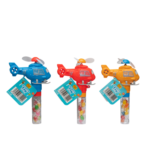 Candy Paradise Helicopter Fan Toy With Candy 12x10g