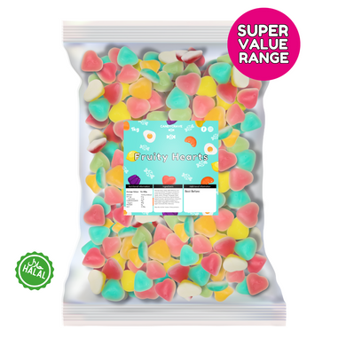 Candycrave Super Value Fruity Heart Mix 1kg