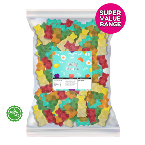 Candycrave Super Value Big Bears 1kg