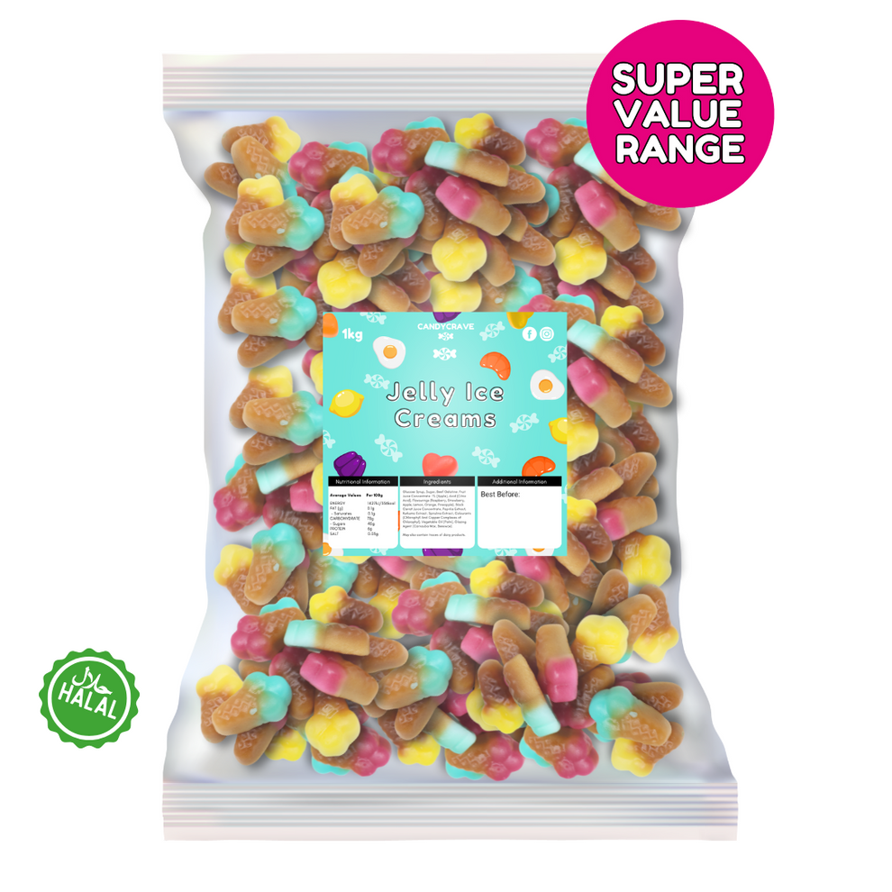 Candycrave Super Value Ice Cream Mix Halal Sweets