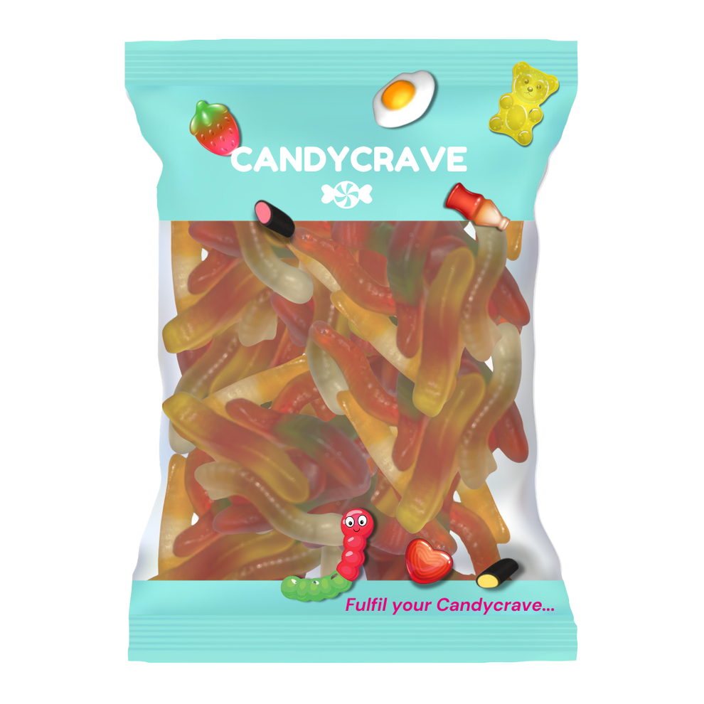 Jelly Worms Halal Sweets 1kg