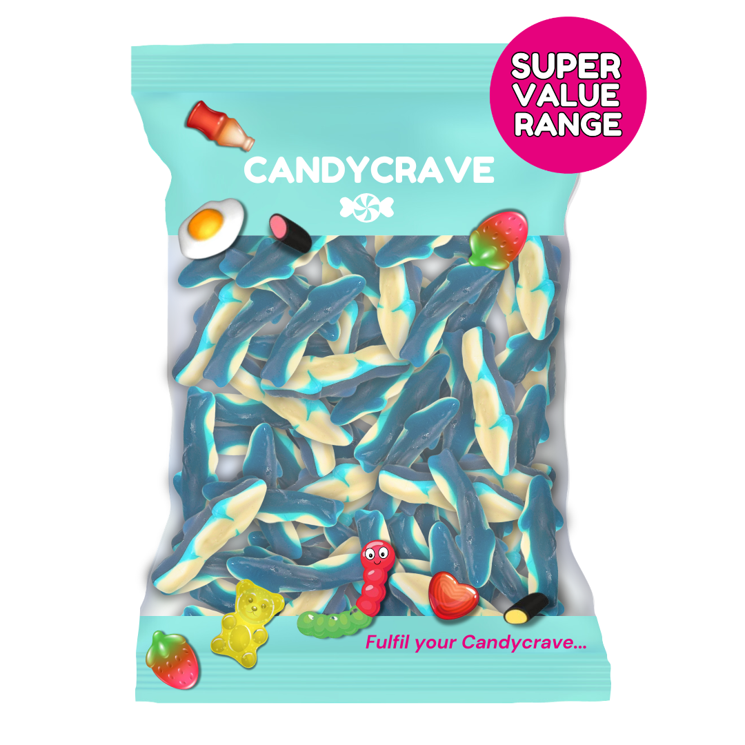Candycrave Super Value Blue Sharks 1kg