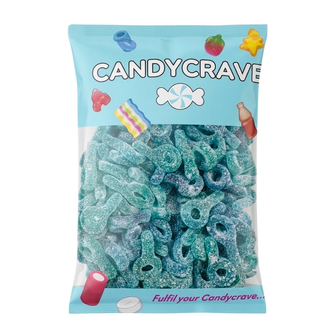 Candycrave Super Value Blue Raspberry Dummies 1kg
