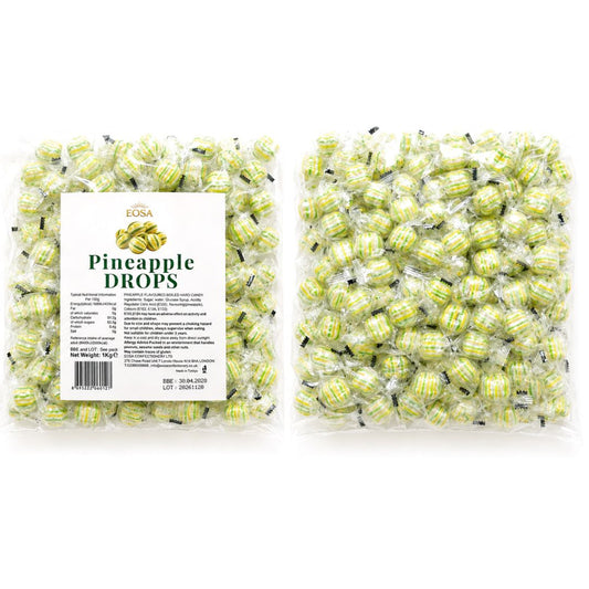Hard Candy Pineapple Drops 1kg