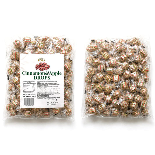 Hard Candy Apple & Cinnamon Drops 1kg