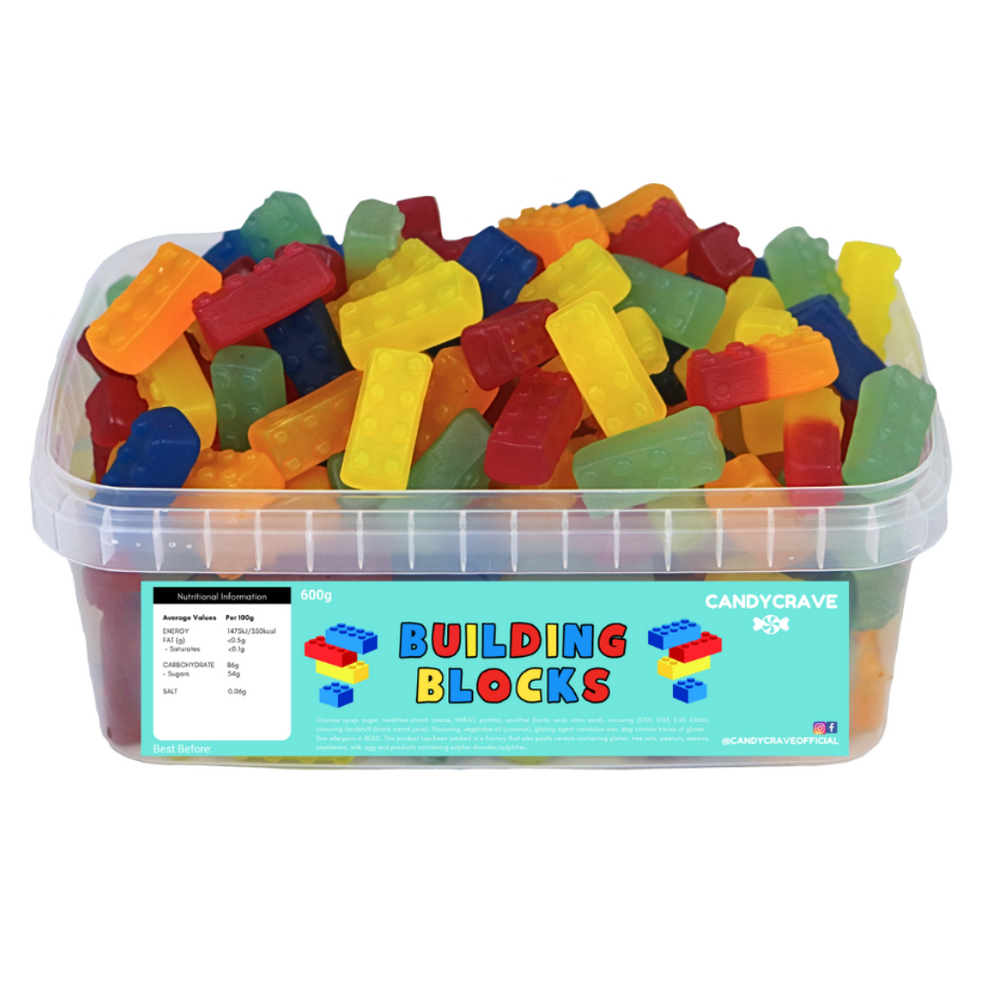 Building Blocks Sweet Tub 600g