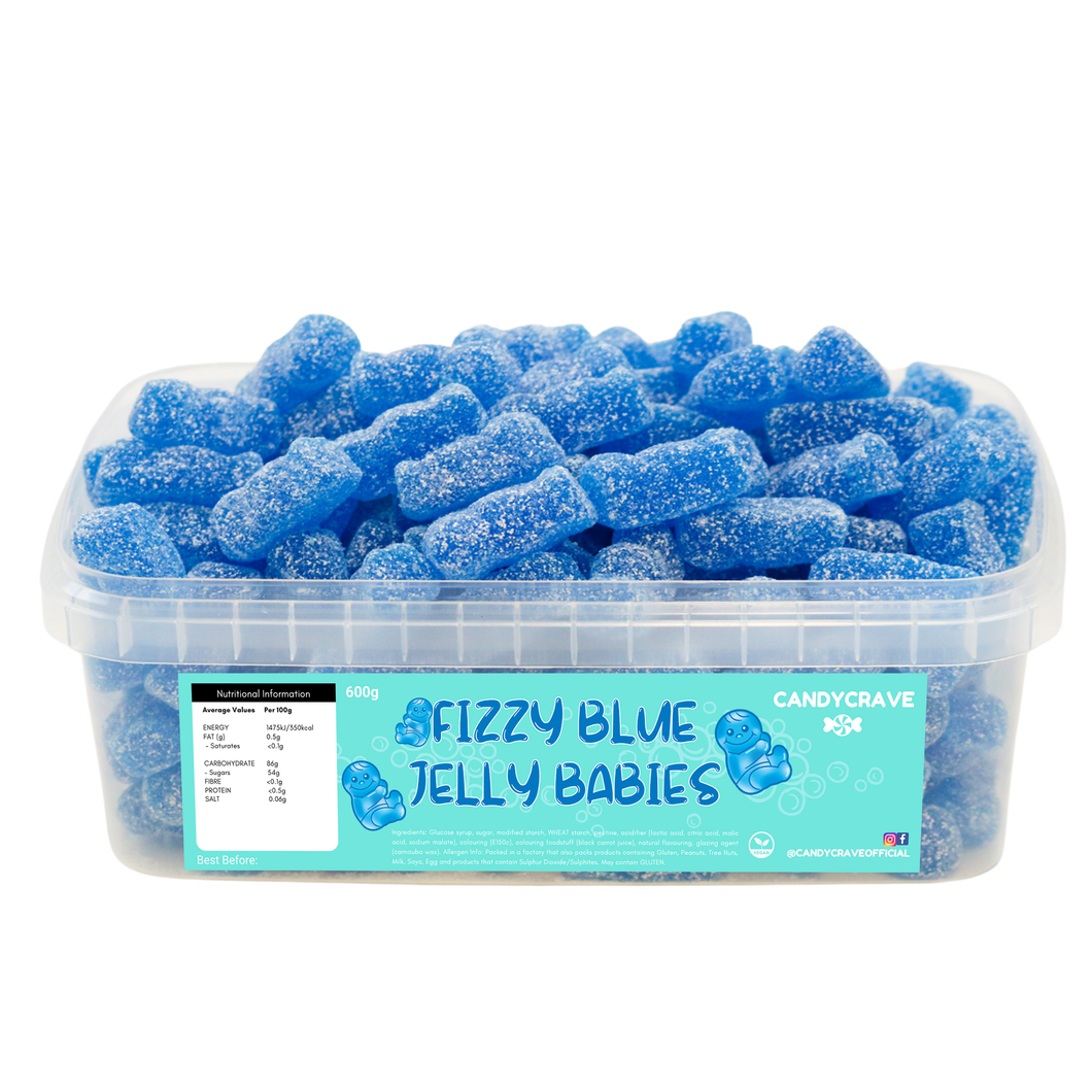 Candycrave Fizzy Blue Babies Tub 600g