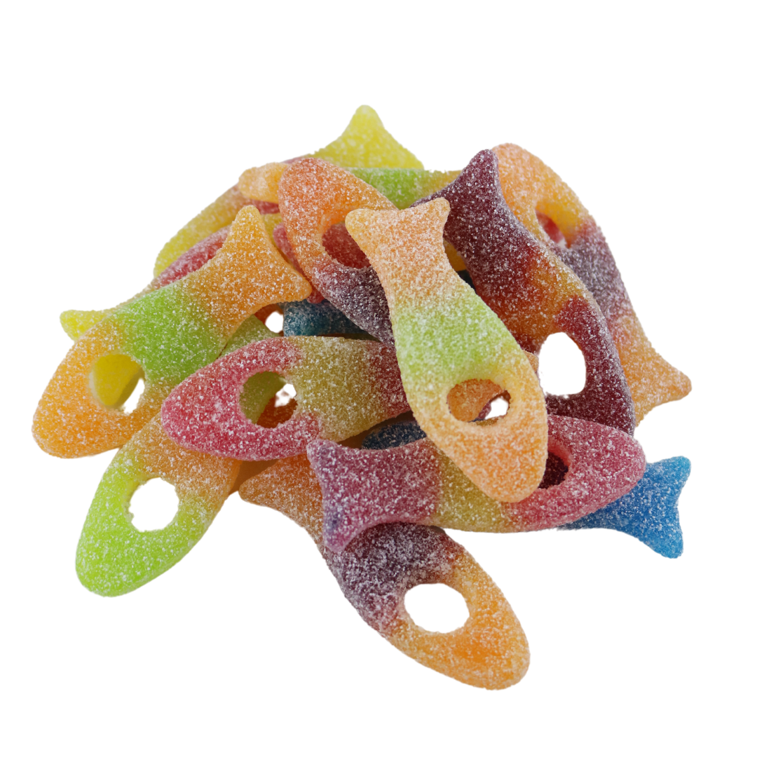 Fizzy fish sweets