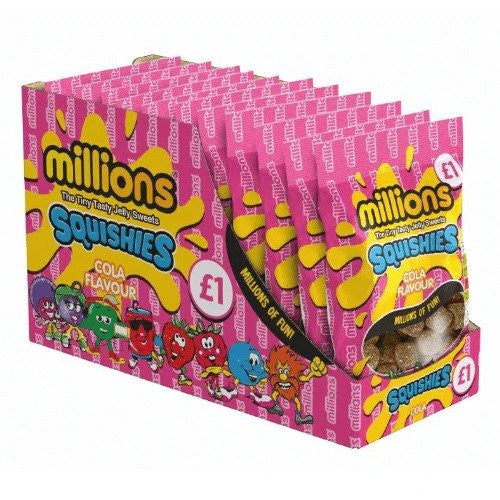 Millions Squishies Cola £1 PMP 12x120g