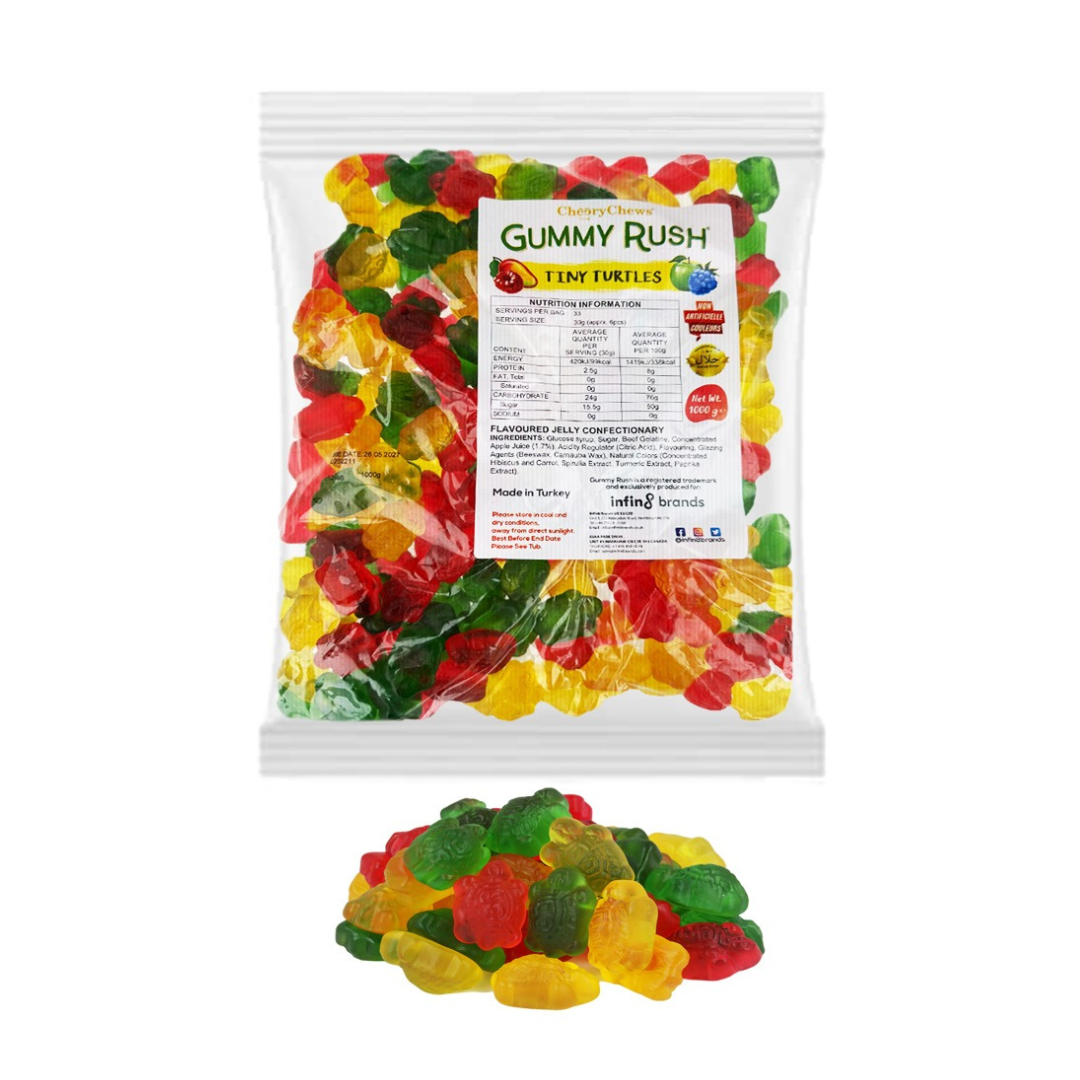 Gummy Rush Tiny Turtles 1kg