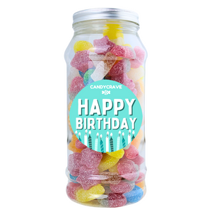 Candycrave Happy Birthday Gift Jar 600g