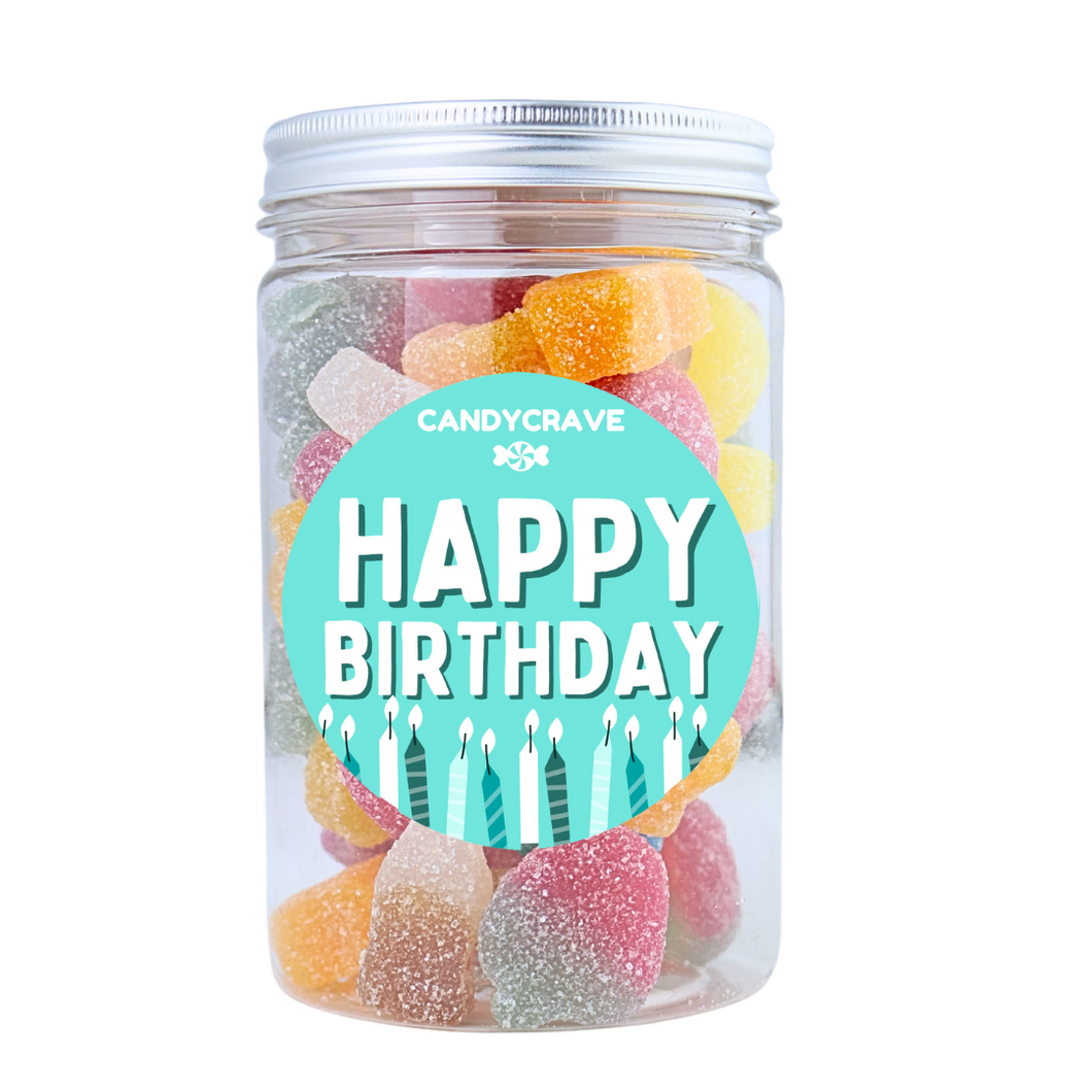 Candycrave Happy Birthday Gift Jar 250g