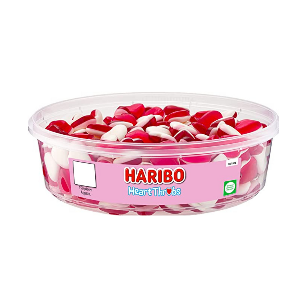 Haribo Heart Throbs Tub 480g