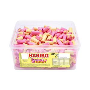 Haribo Rhubarb & Custard Tub 810g