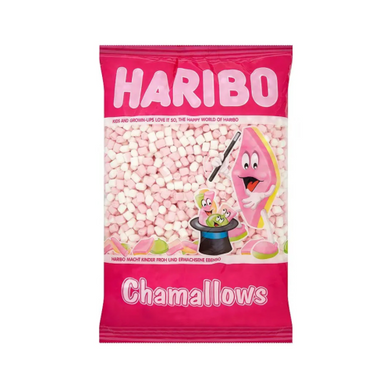 Haribo Mini Pink And White Mallow 1Kg