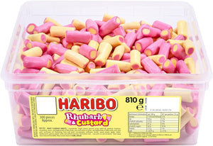 Haribo Rhubarb & Custard Tub 810g