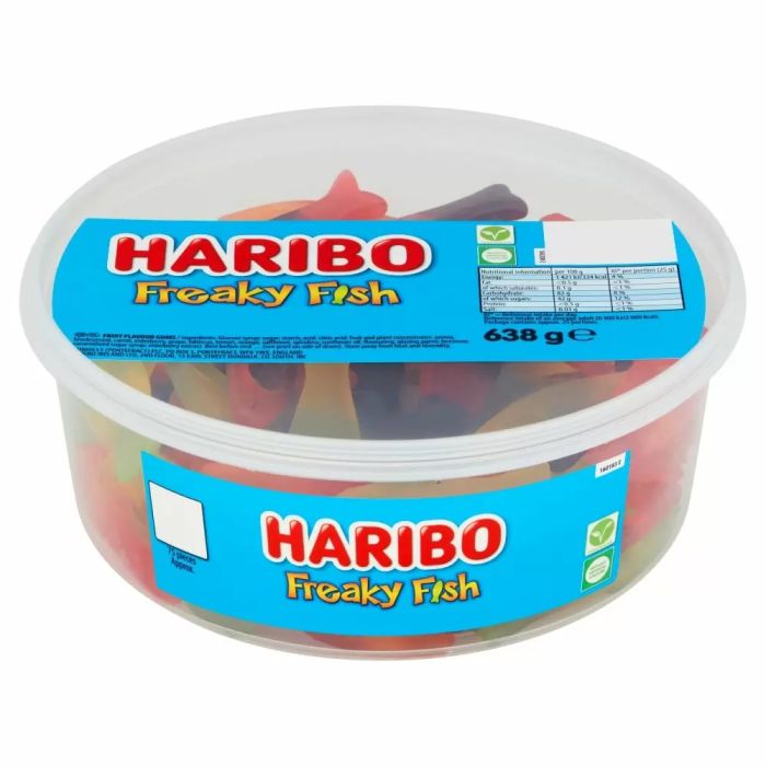Haribo Freaky Fish – Vegetarian Gummy Sweets