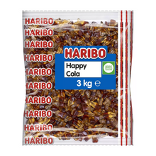 Load image into Gallery viewer, Haribo Happy Cola – 3kg Bulk Bag – Classic Cola Gummies