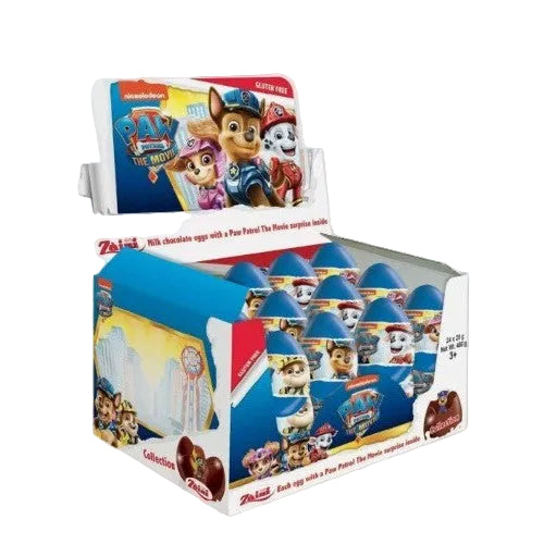 Johny Bee Paw Patrol Chocolate Surprise Eggs 24x20g