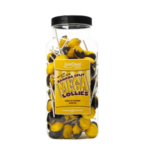 Dobson Banana Split Lolly 90 Count Jar
