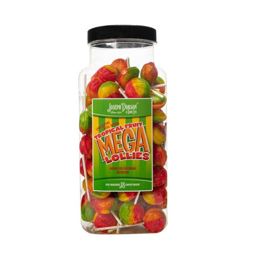 Dobson Tropical Fruit Lolly 90 Count Jar