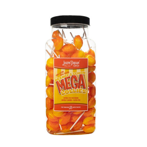 Dobson Orange & Lemon Lolly 90 Count Jar