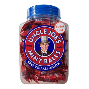 Uncle Joes Mintballs Sugar Free 800g Jar