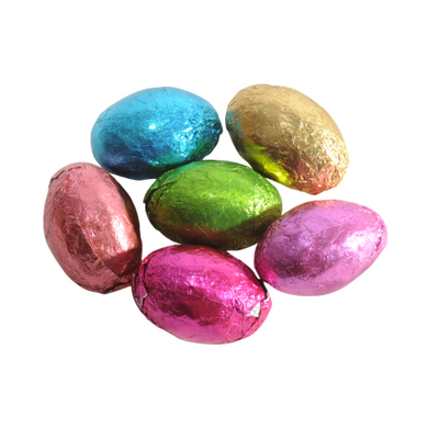 Milk Chocolate Foiled Eggs 3Kg