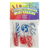 Fun Kandy Mini Lollies Strawberry & Bubblegum 6x17g