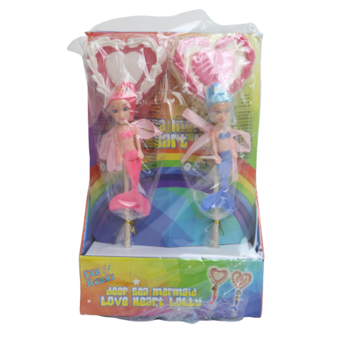 Fun Kandy Heart Lolly & Doll 12 Count