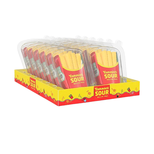 Yammiez Sour Mallow Fries 12x44g