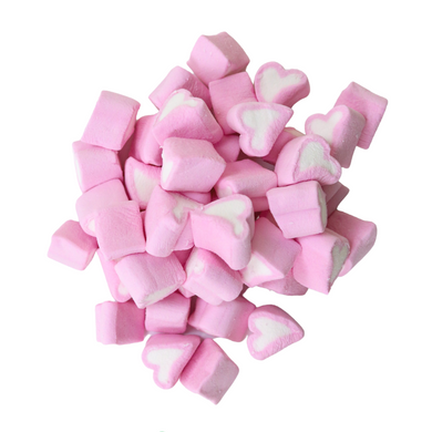 Candycrave Mini Heart Mallows 1kg