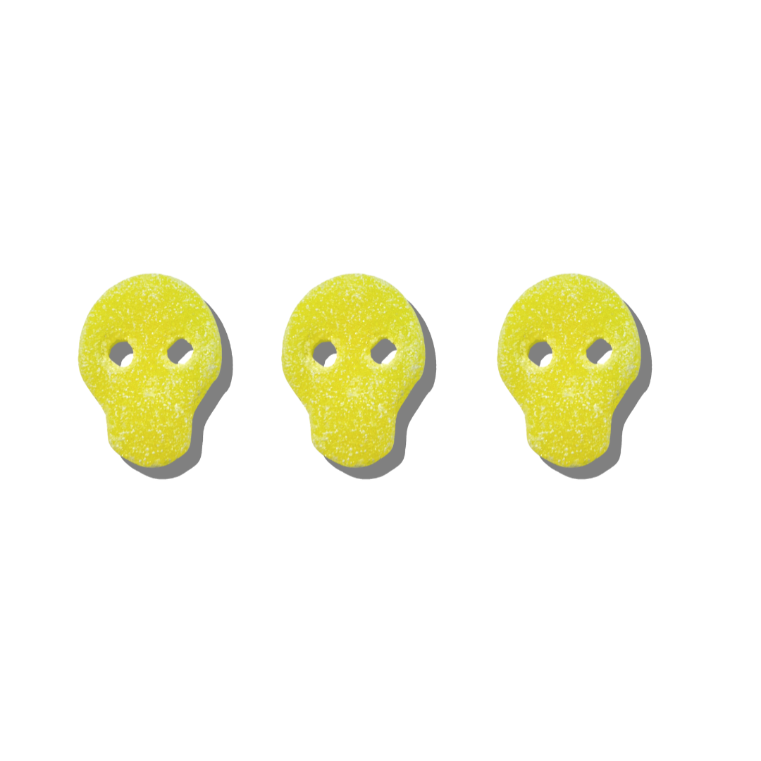 Candycrave Vegan Fizzy Pineapple Skulls 2kg