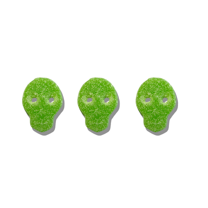 Candycrave Vegan Fizzy Apple Skulls 2kg