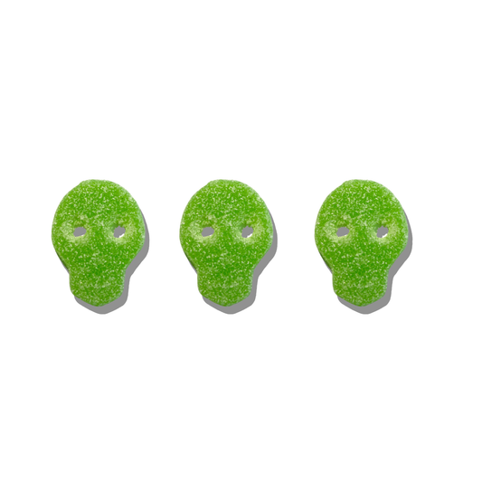 Candycrave Vegan Fizzy Apple Skulls 2kg