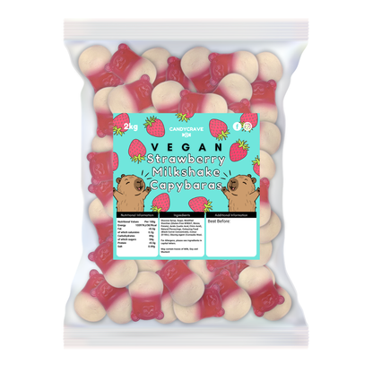 Candycrave Vegan Strawberry Milkshake Capybara 2kg