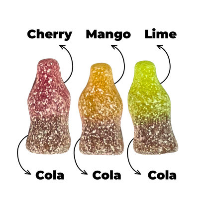 Candycrave Vegan Fizzy Tropical Cola Bottles 2kg