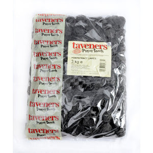 Taveners Pontefract Cakes 3Kg