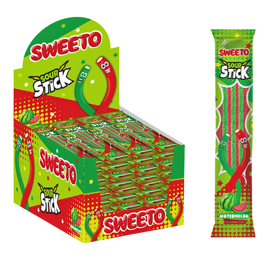 Sweeto Soursticks Watermelon 24pcs x30g
