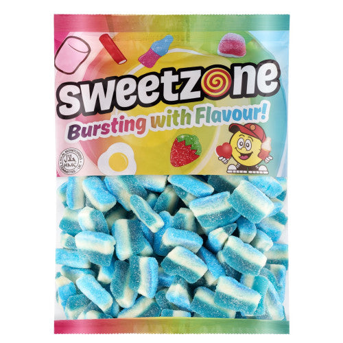 Sweetzone Blue Raspberry Slices Halal Sweets 1kg