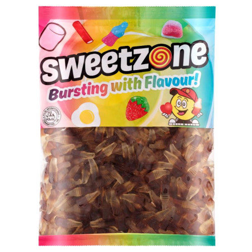 Sweetzone Mini Fizzy Cola Bottles Halal Sweets 1kg