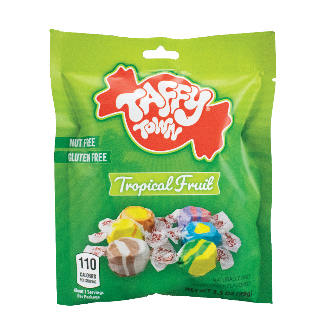 Taffy Town Tropical Fruits Salt Water Taffy 12x99g
