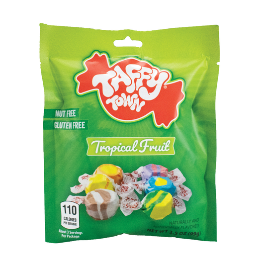 Taffy Town Tropical Fruits Salt Water Taffy 12x99g