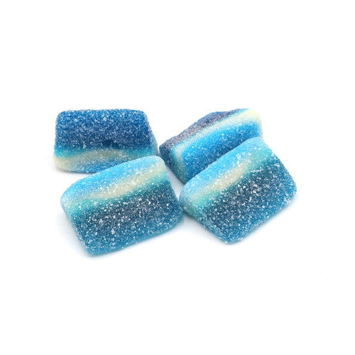 Vidal Sour Blue Raspberry Slices 3Kg – Candycrave