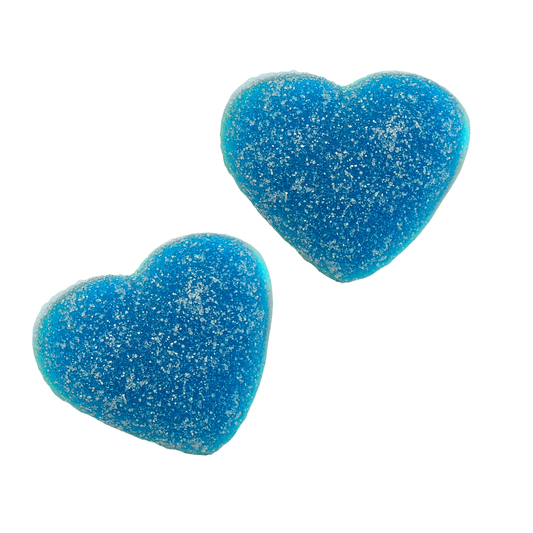 Vidal Giant fizzy Raspberry Hearts 1kg